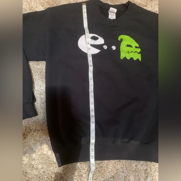 Pac Man Jack Skellington Oogie Boogie Sweatshirt - Picture 5 of 7